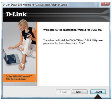 D-LINK DWA-566 - Installation de l'adaptateur - 2