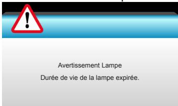 OPTOMA HD600X-LV - Messages de l'écran - 2