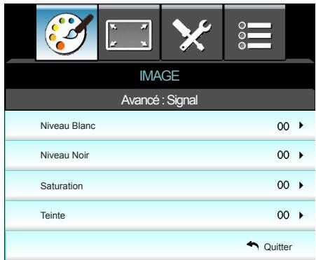 OPTOMA HD600X-LV - IMAGE | Avance | Signal (Vidéo) - 1