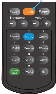 OPTOMA HD600X-LV - Télécommande - 5