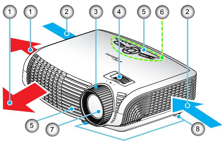 OPTOMA HD600X-LV - Aperçu du produit - 1