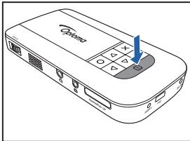 OPTOMA PK320 - CHARGEMENT DE LA BATTERIE - 1