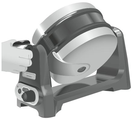 KITCHENAID $5KWB100EPM - Fonctionnement du gaufrier - 7