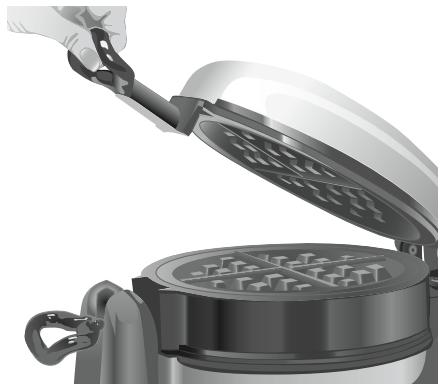 KITCHENAID KWB100EAC - Fonctionnement du gaufrier - 5