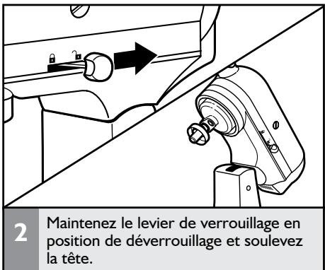 KITCHENAID ARTISAN 5KVJ0111EMS - Fixation/retrait du bol - 3