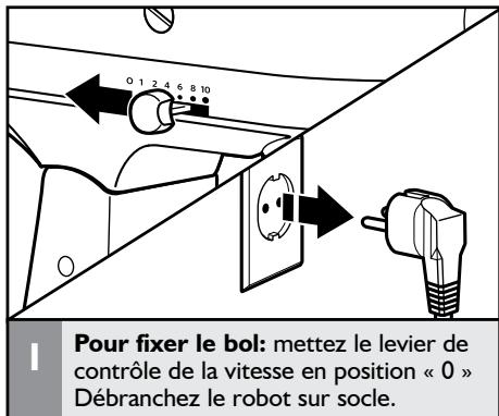 KITCHENAID ARTISAN 5KVJ0111EMS - Fixation/retrait du bol - 1