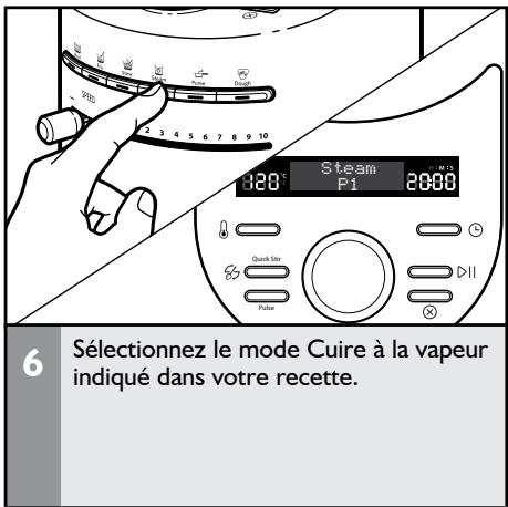 KITCHENAID 5KCF0104EOB/5 - Utilisation des paniers-vapeur supérieur et/ou inférieur - 6