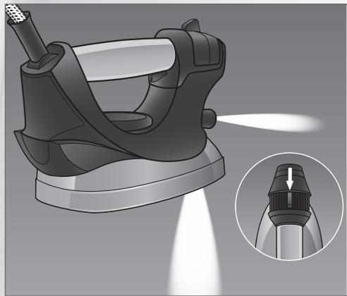 ASTORIA RC500A PROMPTO - Vapeur frontale et sous le fer : duo vapeur - 1