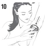 REMINGTON IPL4000 - Trattare l'area desiderata con il disposativo i-Light - Modalità di lampeggiamento multipla - 1