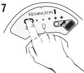 REMINGTON IPL4000 - Prepare o dispositivo para o tratamento - 2