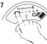 REMINGTON IPL4000 - Préparer l'appareil pour le traitement - 2