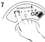 REMINGTON IPL6000 I-LIGHT PRO - Préparer l'appareil pour le traitement - 2