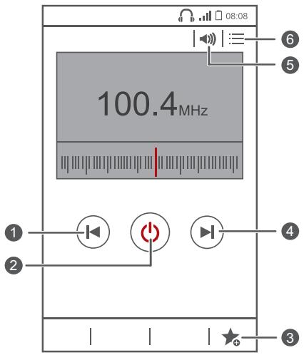 HUAWEI Y330 - Écouter la radio FM - 1