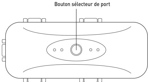 BELKIN PS/2 #F1DJ104PEAB - Sélection dun ordinateur à laide des boutons sélecteurs de ports - 1