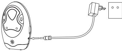 BABYMOOV ECOUTE-BEBE EXPERT CARE - Opladen en werkung op het voetstuk - 1