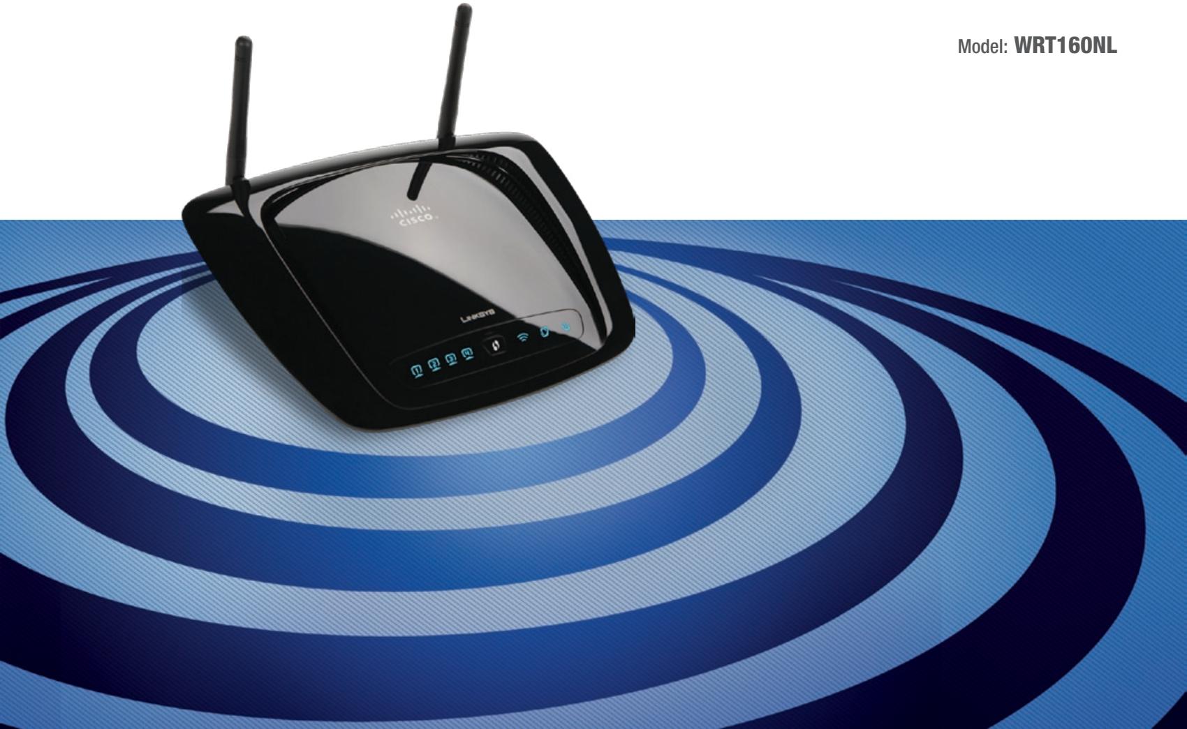 LINKSYS WRT160NL - Wireless-N Broadband Router with Storage Link - 1