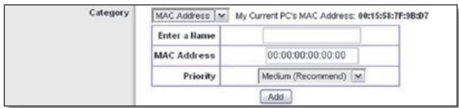 LINKSYS WRT160NL - MAC Address - 1