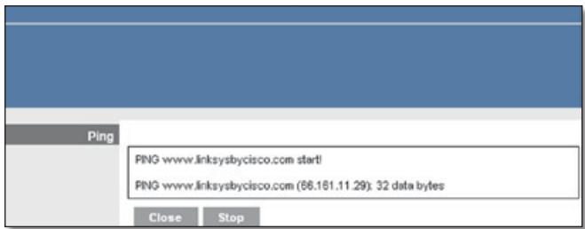 LINKSYS WRT160N - Ping Test - 1