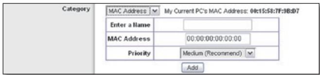 LINKSYS WRT160N - MAC Address - 1