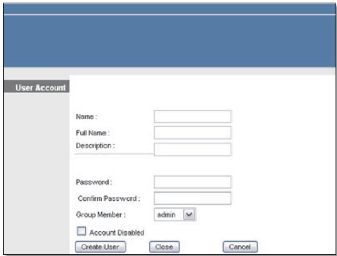 LINKSYS WRT160N - Create a User Account - 2