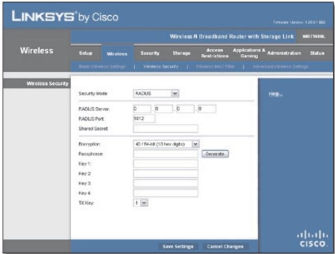 LINKSYS WRT160N - RADIUS - 2