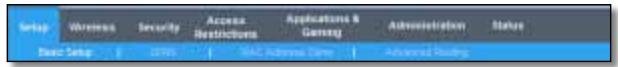 LINKSYS X2000 - How to use the browser-based utility - 1