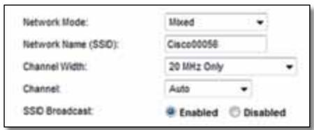 LINKSYS X2000 - Impostazioni wireless - 1