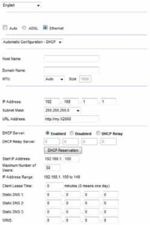 LINKSYS X3500 - Ethernet - 2