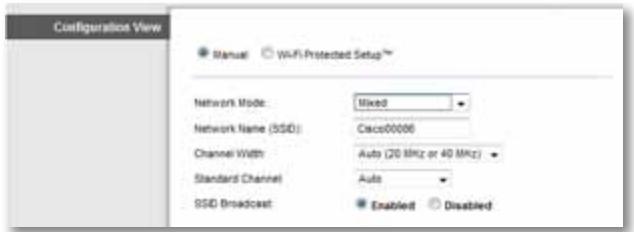 LINKSYS X3500 - Configurazione wireless (manuale) - 1