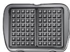 LAGRANGE 019122 PREMIUM GAUFRE - Serie di piastre vendute separatamente per tutte la gamma di Cialdiere Premium®: - 1