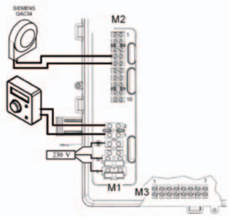 CHAPPEE LUNA FLIRT HTE V 28 KW - LEGENDE RACCORDEMENTS CONNECTEURS CHAUDIÈRE - 2