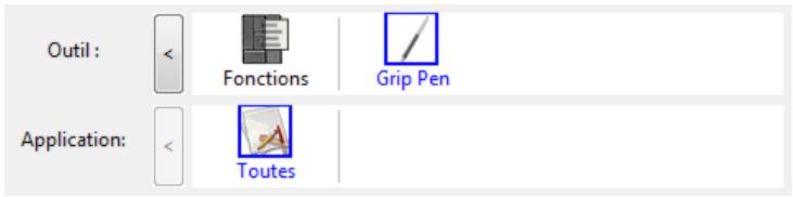 WACOM CINTIQ 13HD SMUDGEGUARD OFFERT - UTILISATION DE PARAMÉTRES SPECIFIQUES À UNE APPLICATION - 1
