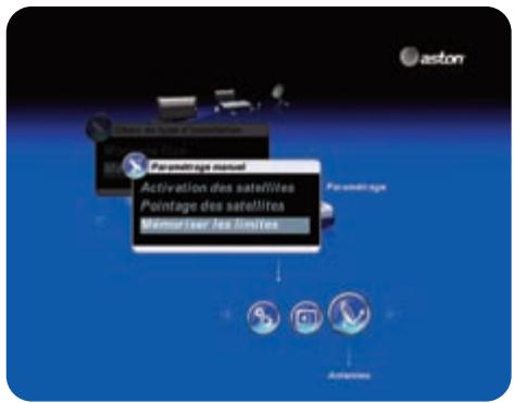 ASTON SIMBA HD PREMIUM - Fonction Recalculator les positions satellite : - 1