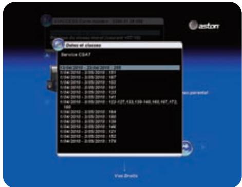 ASTON SIMBA HD PREMIUM - Fonction Consultation des droits : - 2