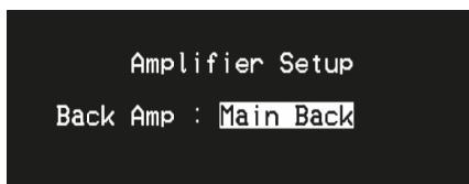 NAD T748 - AMPLIFIER SETUP (CONFIGURATION DE L'AMPLIFICATEUR) - 1