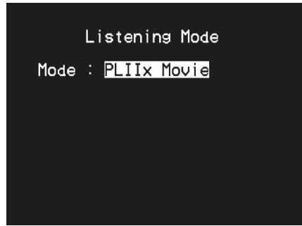 NAD T748 - LISTENING MODE (MODE D'ÉCOUTE) - 1