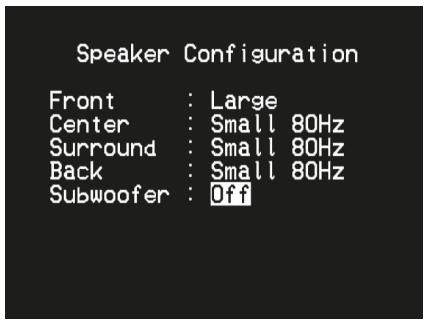 NAD T787 GRAPHITE - EXEMPLE DE PROCÉDURE POUR LA CONFIGURATION DES CONFIGURATION DES PRÉRÉGLAGES A/V - 6