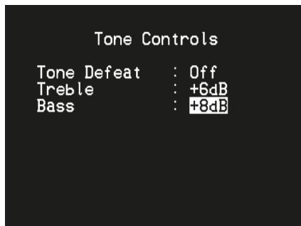 NAD T787 GRAPHITE - FONCTIONNEMENT DUT 748 - MENU DE CONFIGURATION - 4
