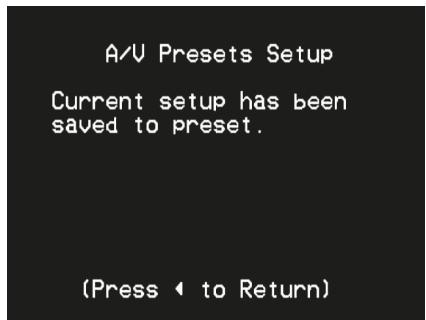 NAD T787 GRAPHITE - FONCTIONNEMENT DUT 748 - MENU DE CONFIGURATION - 1