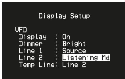 NAD T787 GRAPHITE - EXEMPLE DE PROCÉDURE POUR LA CONFIGURATION DES CONFIGURATION DES PRÉRÉGLAGES A/V - 4