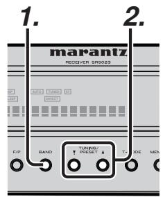 MARANTZ SR5023 - ACCORD MANUEL (MANUAL TUNING) - 1