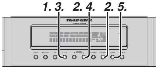 MARANTZ ST 6003 - MÉMOIRE DE PRÉSELECTION AUTOMATIQUE - 1