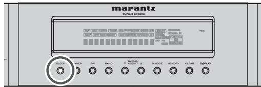 MARANTZ ST 6003 - UTILISATION DE LA MINUTERIE D'ARRÊT AUTOMATIQUE - 1