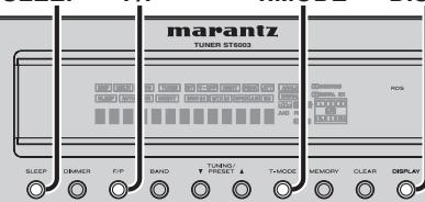 MARANTZ ST6003 - Vérifier les points suivants avant de recourir au servic de dépannage. - 1