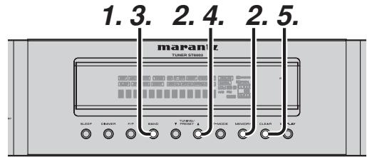 MARANTZ ST6003 - MÉMOIRE DE PRÉSELECTION AUTOMATIQUE - 1