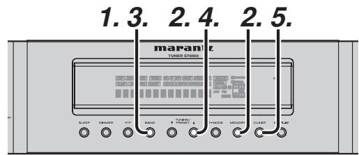 MARANTZ ST6003 - MÉMOIRE DE PRÉSELECTION AUTOMATIQUE - 1