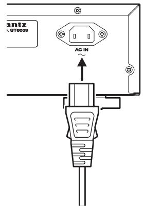 MARANTZ ST6003 - BRANCHER LE CORDON D'ALIMENTATION - 1