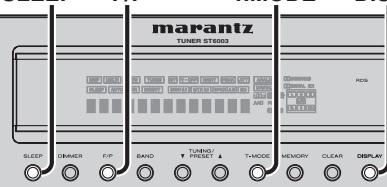 MARANTZ ST6003 - Vérifier les points suivants avant de recourir au servic de dépannage. - 1