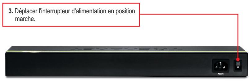 TRENDNET TEG-S16DG - Installation du matériel - 3