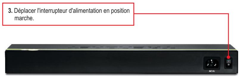 TRENDNET TEG-S16G - Installation du matériel - 3